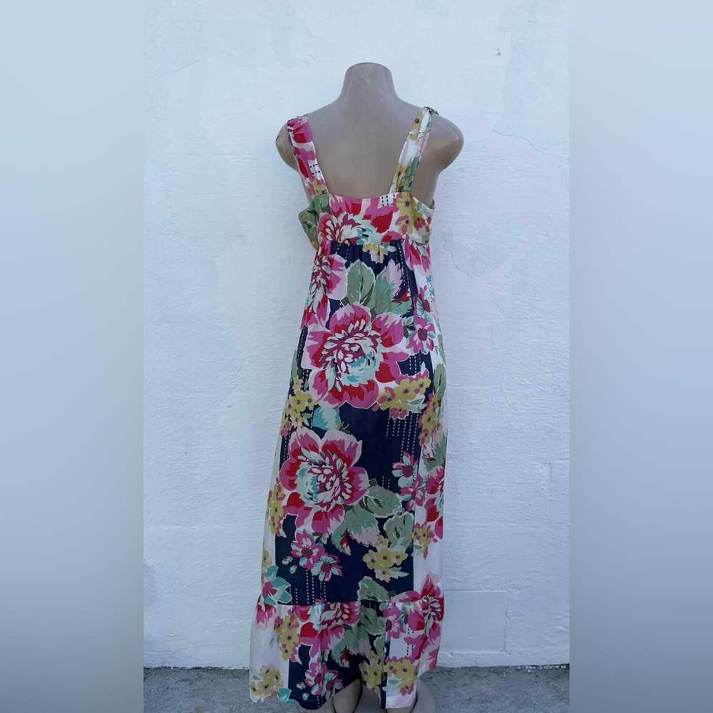 Johnny Was Multicolor Floral Maxi Dress - Picture 3 of 14